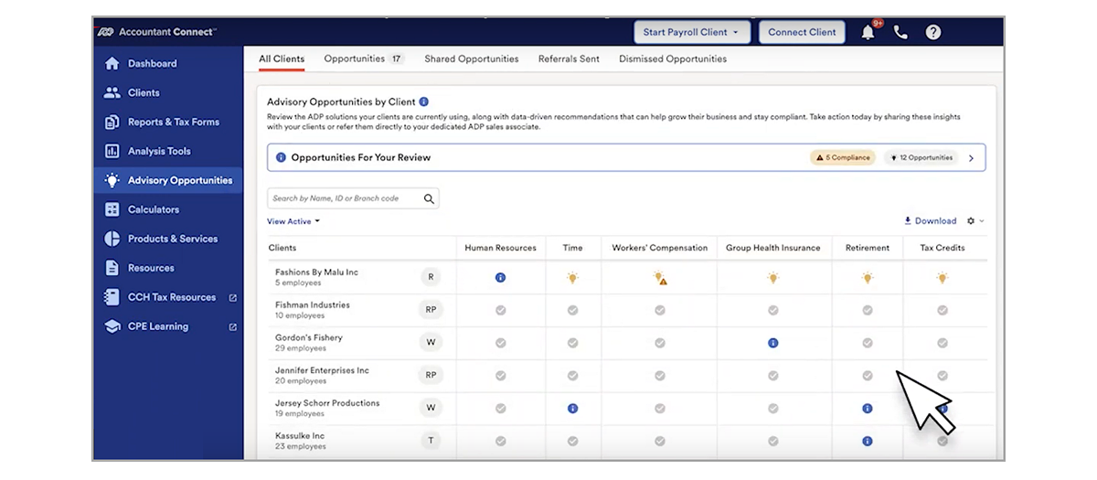 ADP Accountant Connect (primary)
