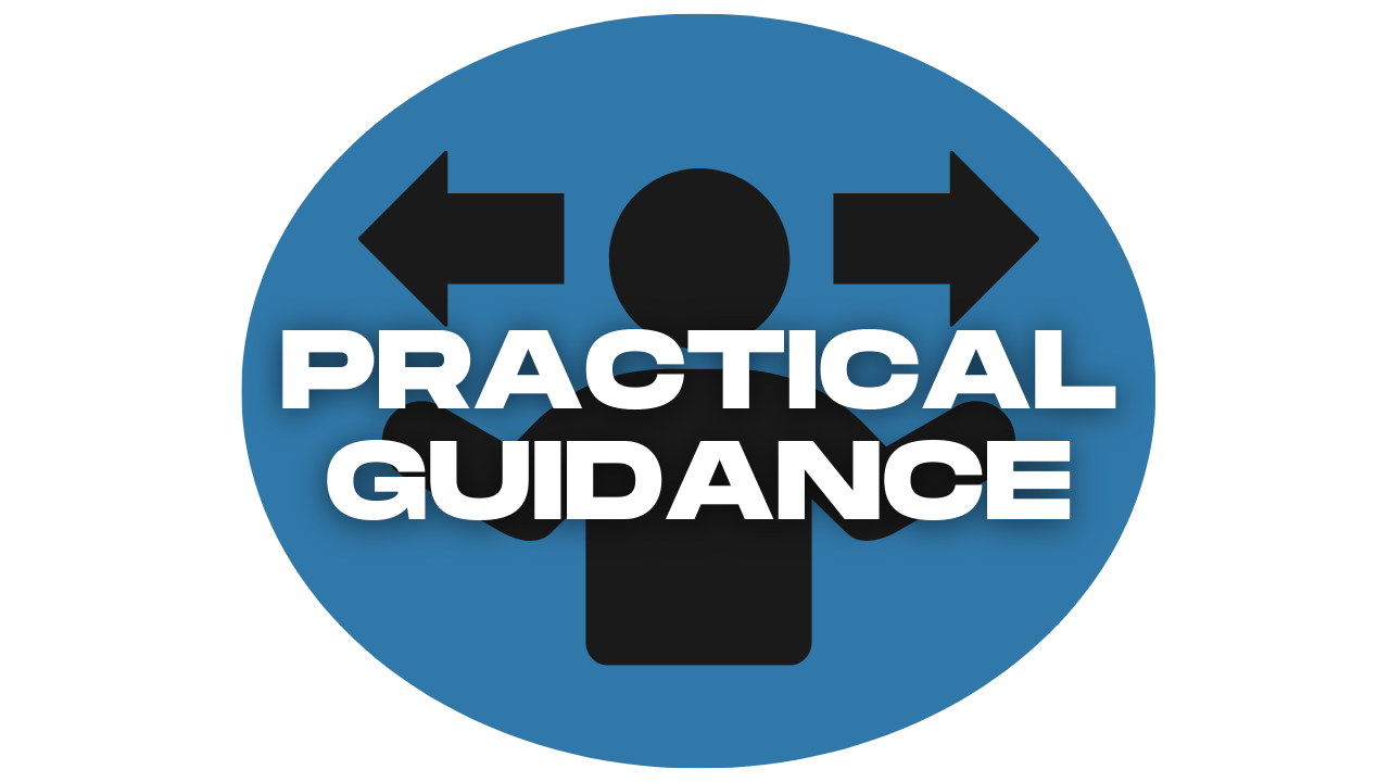 Practical Guidance tabbed card-2
