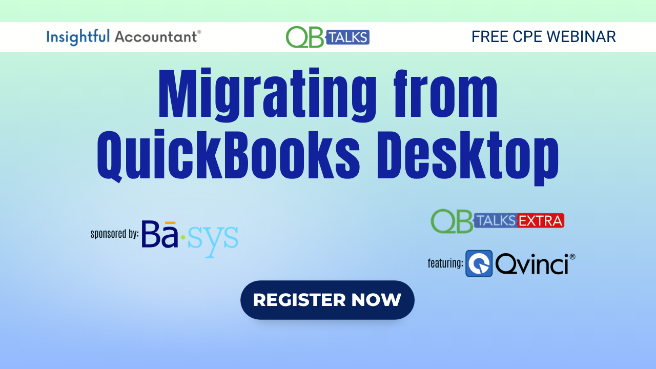 Migrating From QuickBooks Desktop