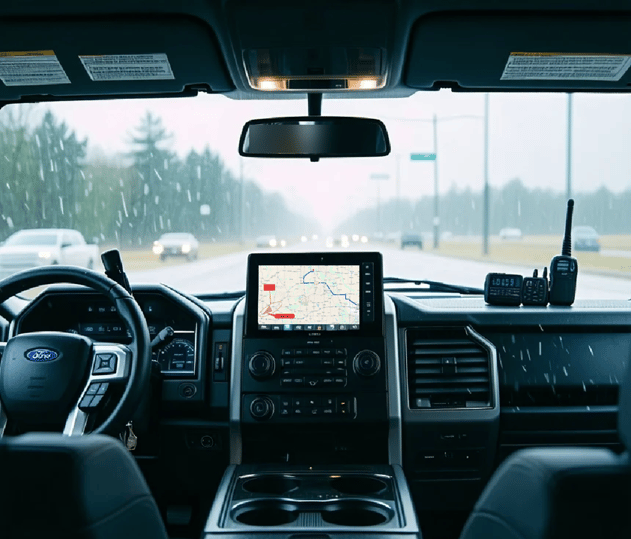 Tracker-interior