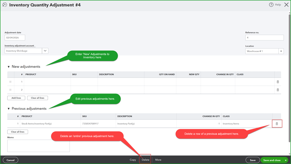 QBO Inventory - Part 3