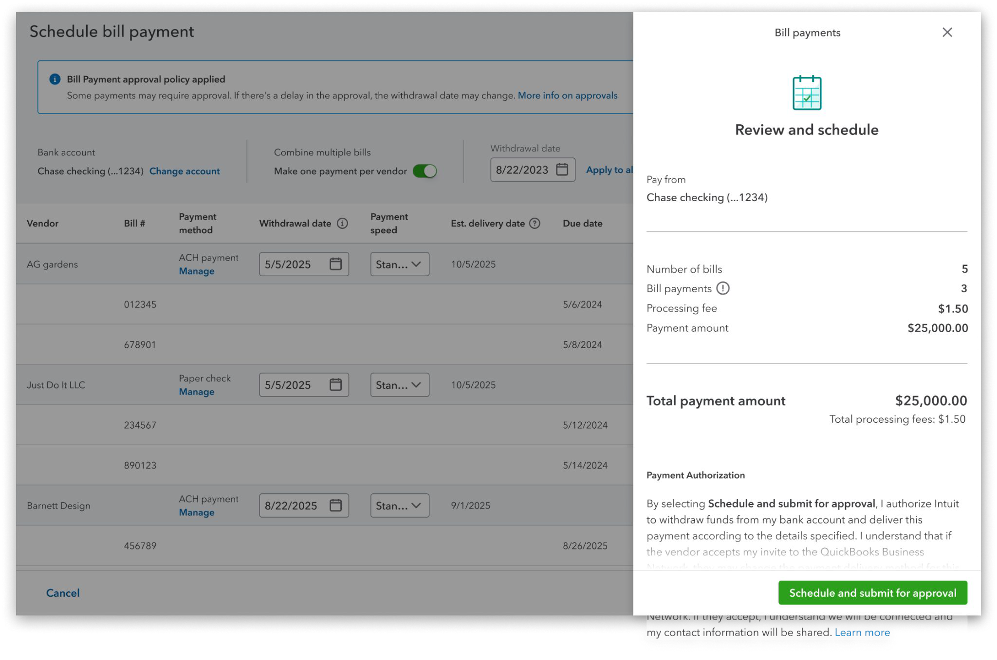 Intuit Launches Payment Release Approvals For QuickBooks Bill Pay Intuit Launches Payment Release Approvals For QuickBooks Bill Pay