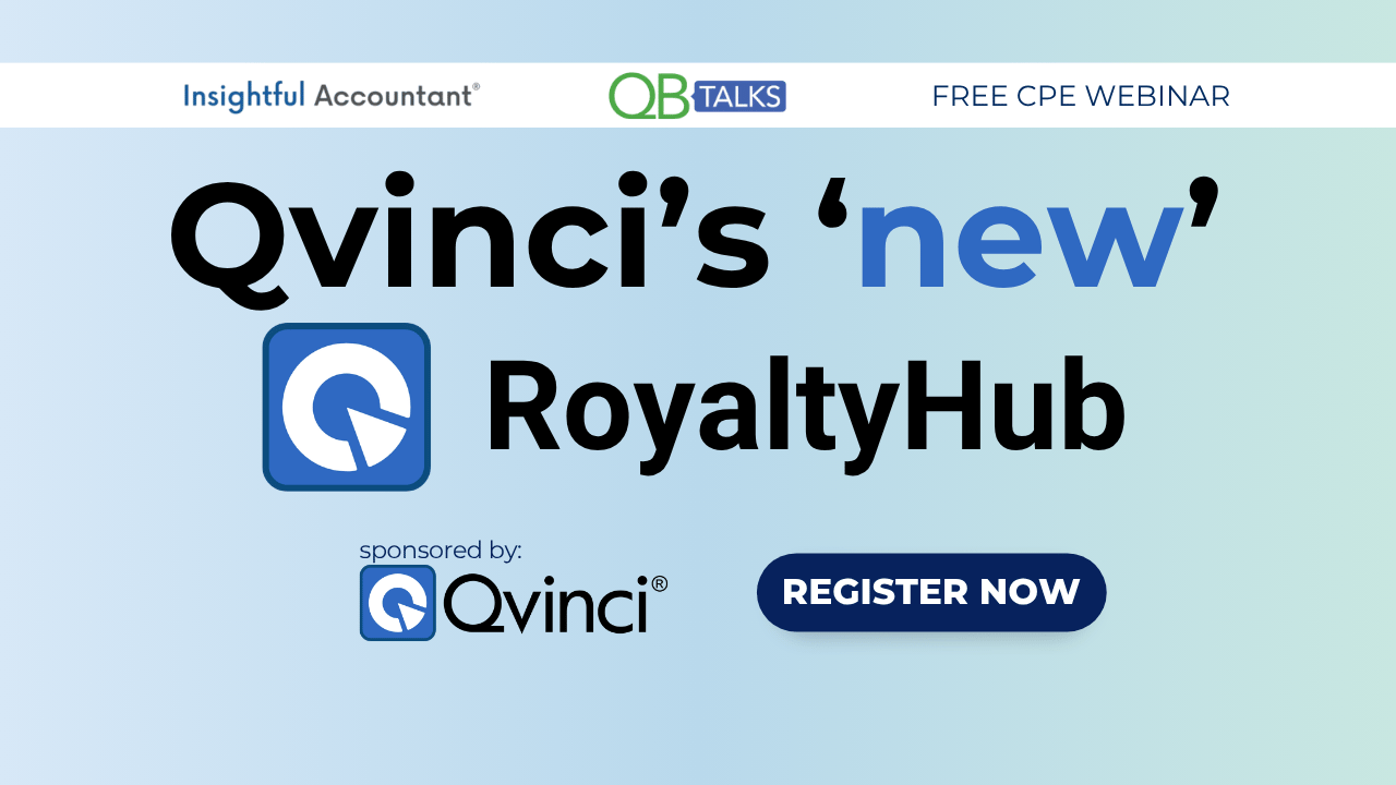 Qvinci's 'New' RoyaltyHub
