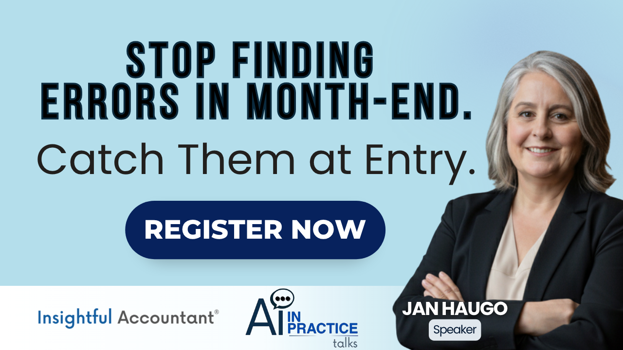 AI in Practice | Stop Finding Errors in Month-End. Catch Them at Entry.