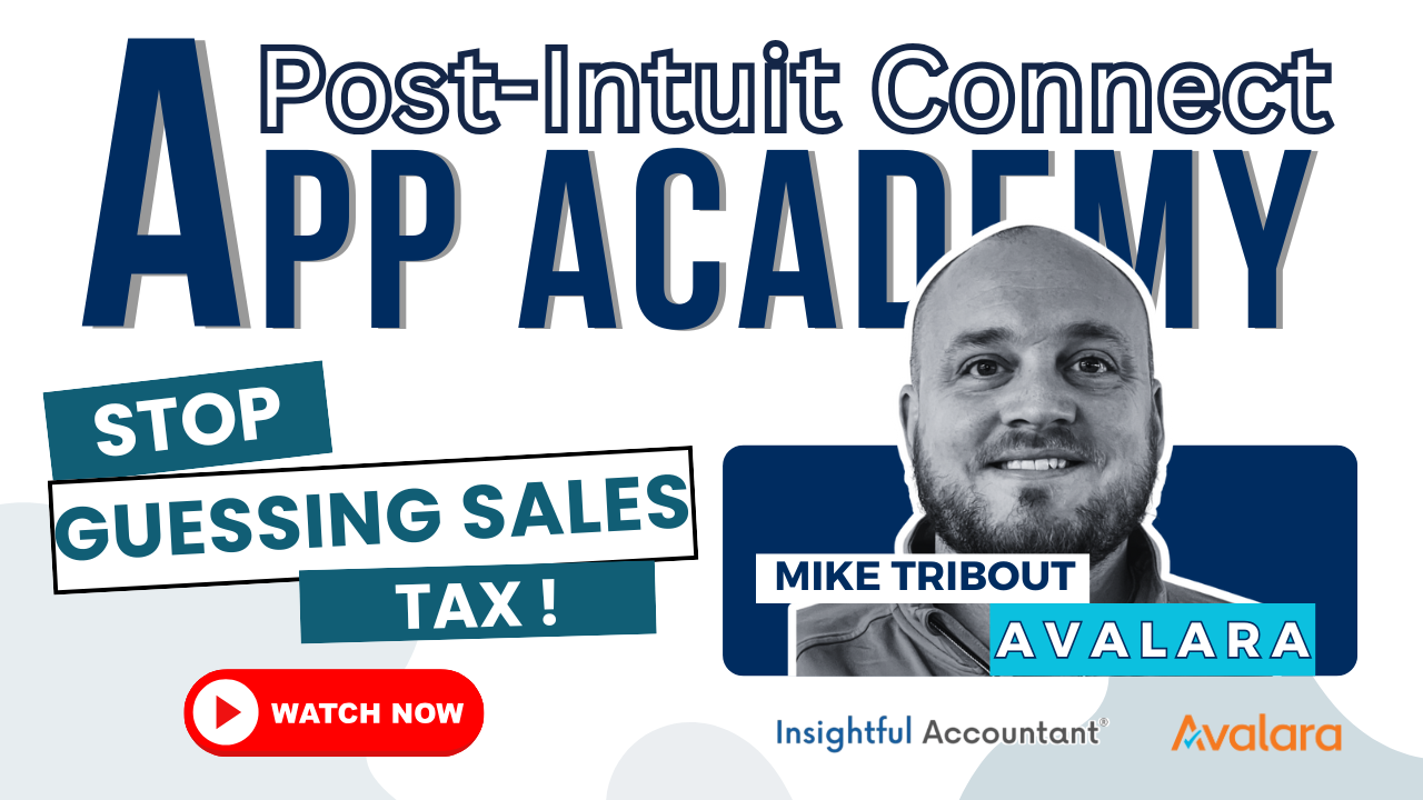 Automate Sales Tax Calculations and Filings in QuickBooks with Avalara | App Academy thumbnail