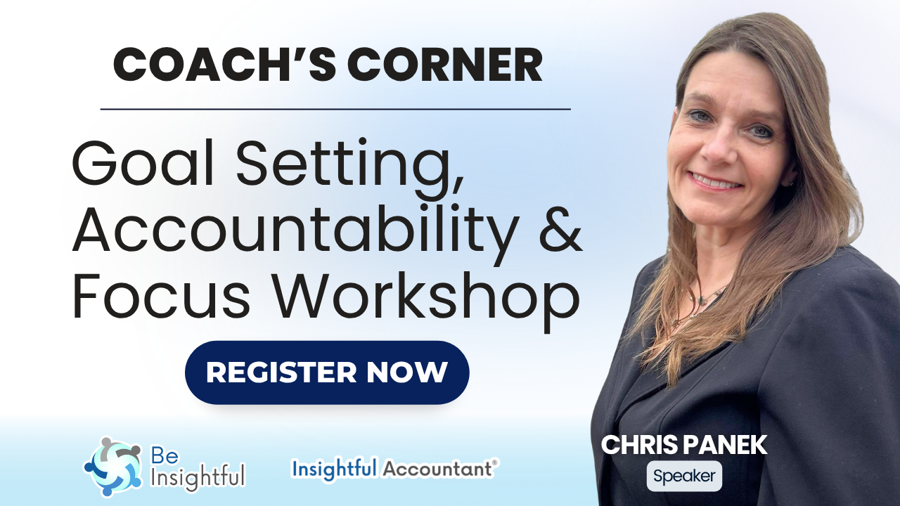 Coach's Corner June: Goal Setting, Accountability & Focus Workshop
