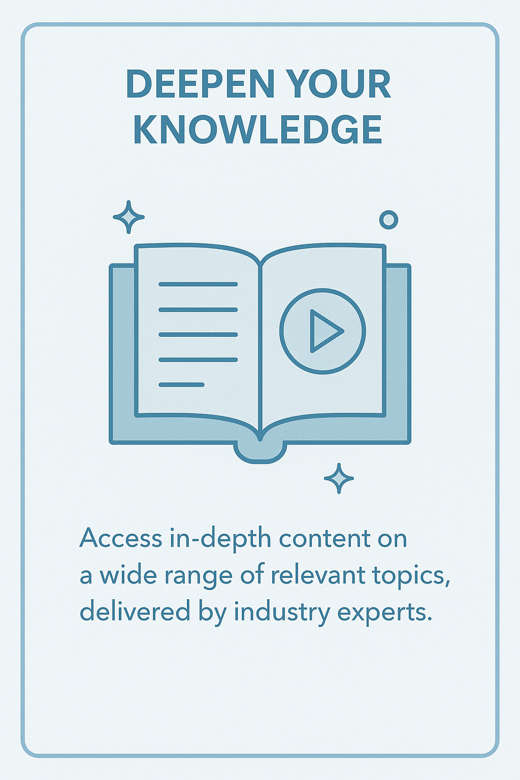 Deepen You Knowledge Deepen You Knowledge