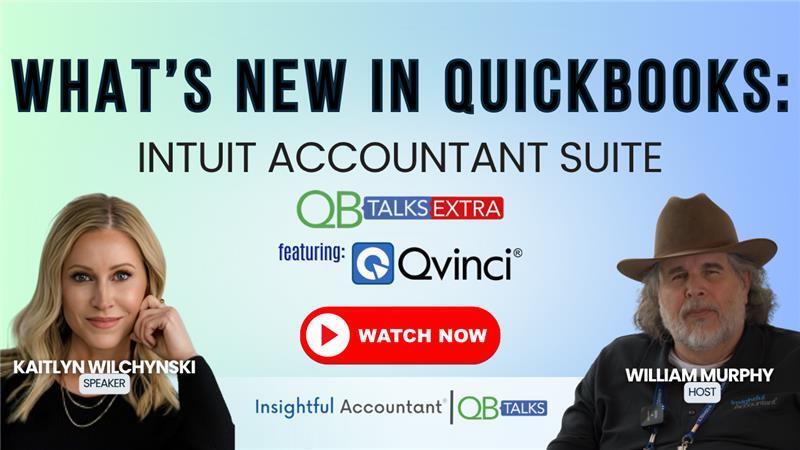 QB Talks | What's New In QuickBooks: Intuit Accountant Suite  thumbnail