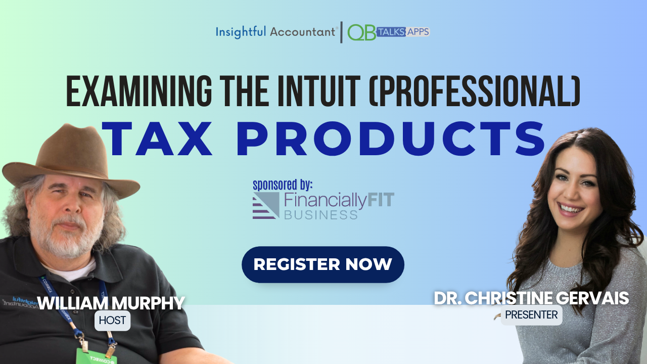 Examining the Intuit (Professional) Tax Products