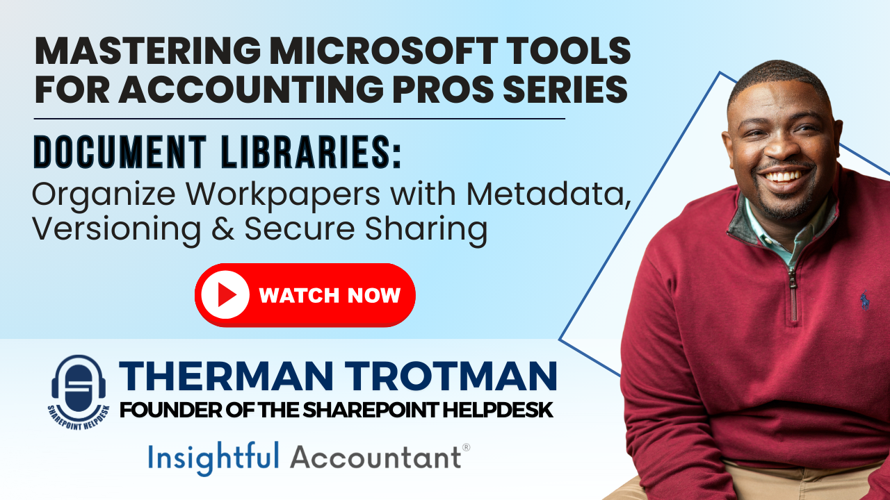 Document Libraries for Accounting: Metadata, Versioning, Secure Sharing | SharePoint Series Part 3 thumbnail