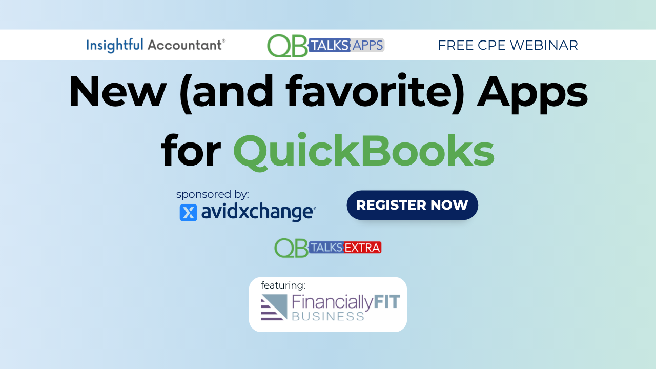 New (and favorite) Apps for QuickBooks