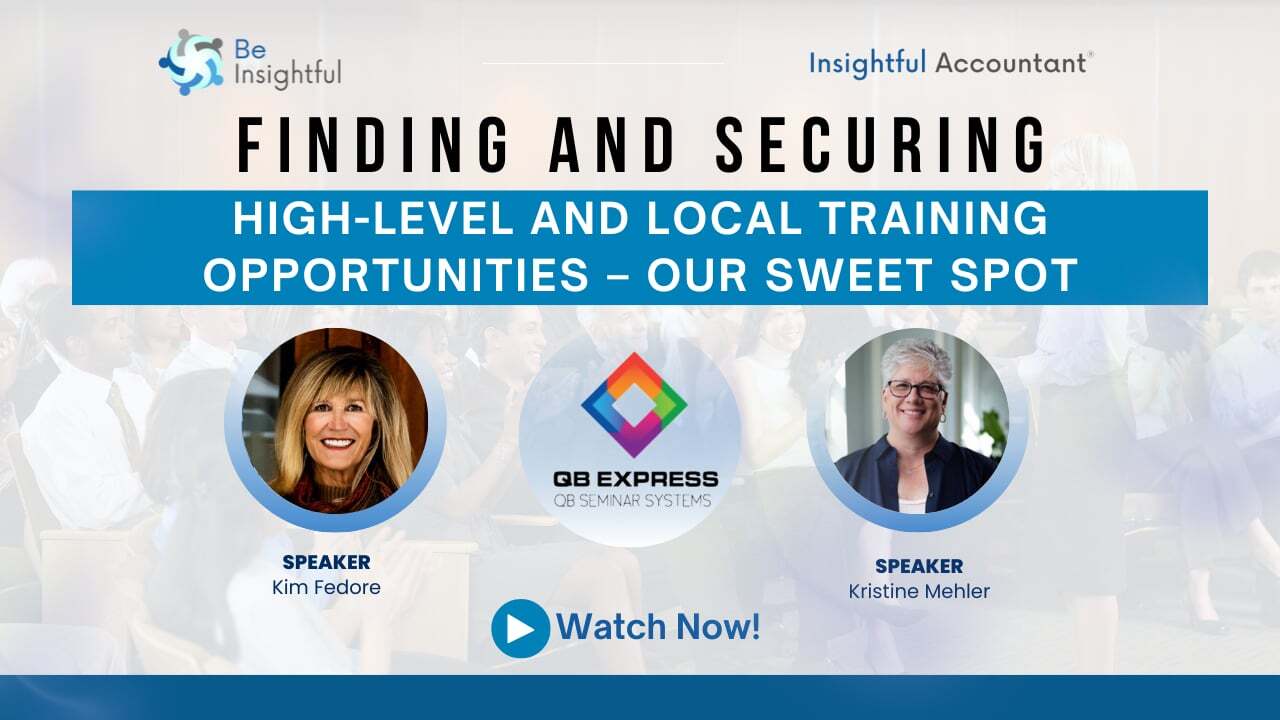 Finding and Securing High-Level and Local Training Opportunities - Our Sweet Spot thumbnail